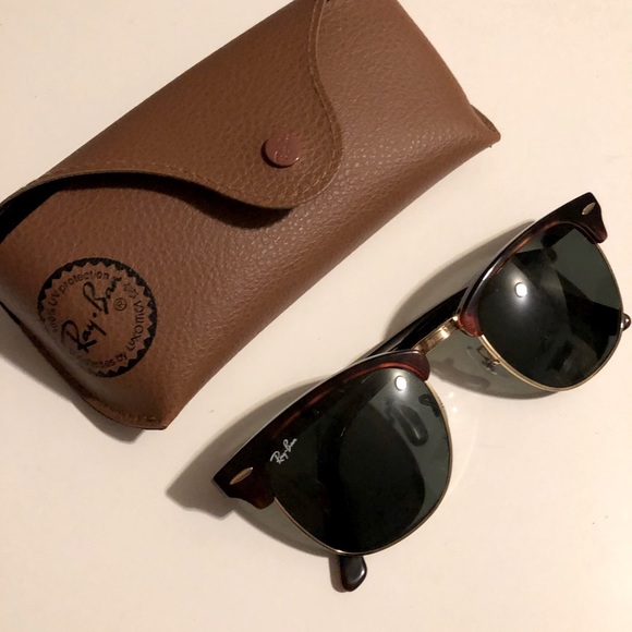 Ray Ban Clubmaster Tortoise Sunglasses